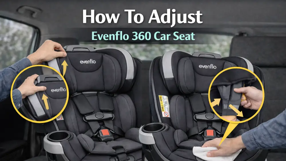 How To Adjust Evenflo 360 Car Seat