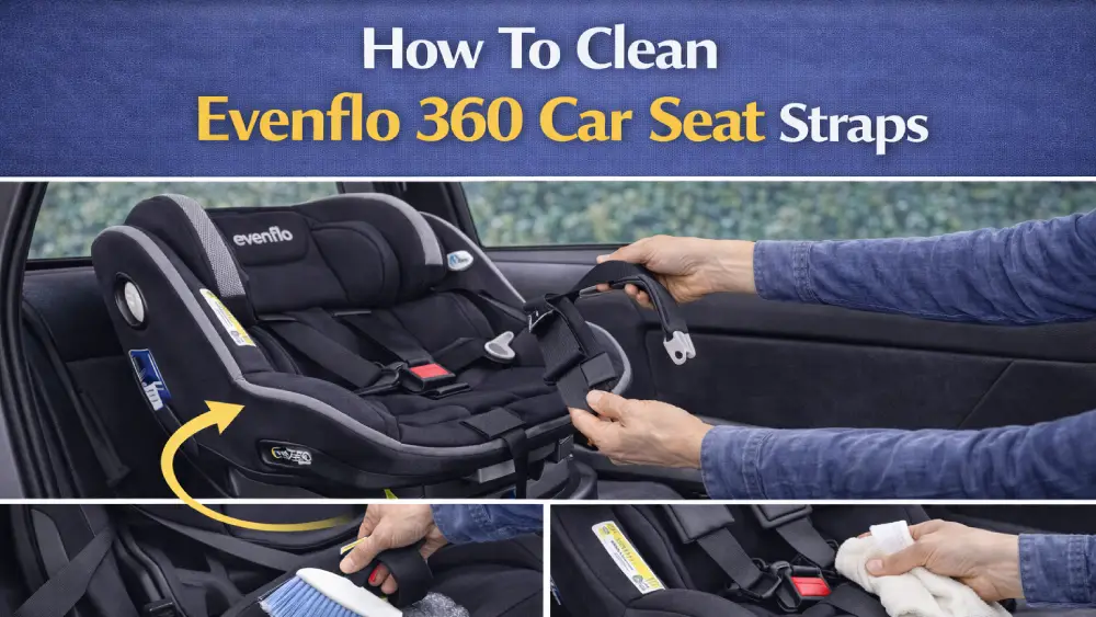 How To Clean Evenflo 360 Car Seat Straps