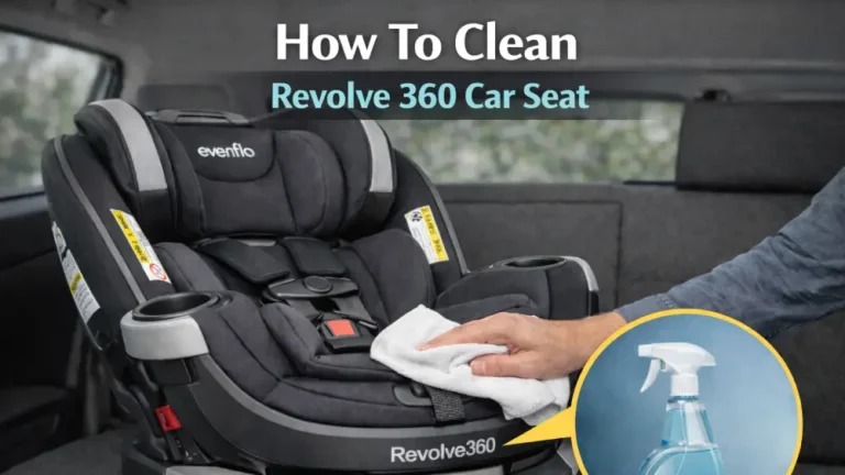 How To Clean Revolve 360 Car Seat