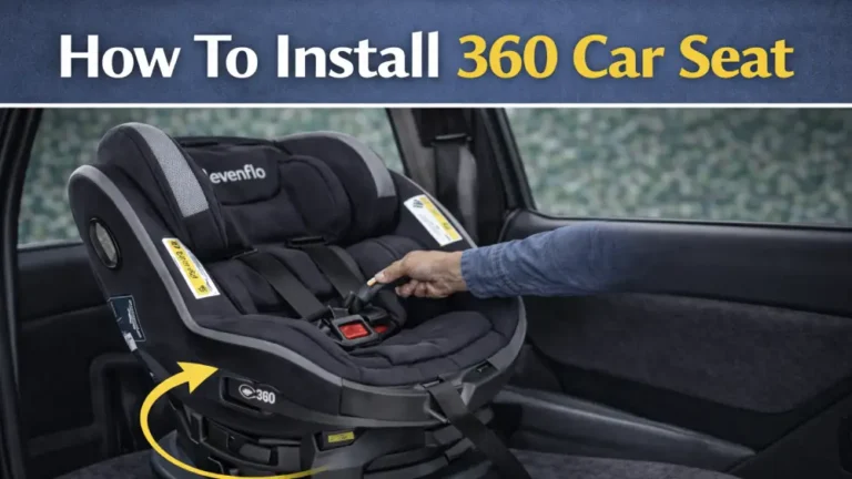 How To Install 360 Car Seat
