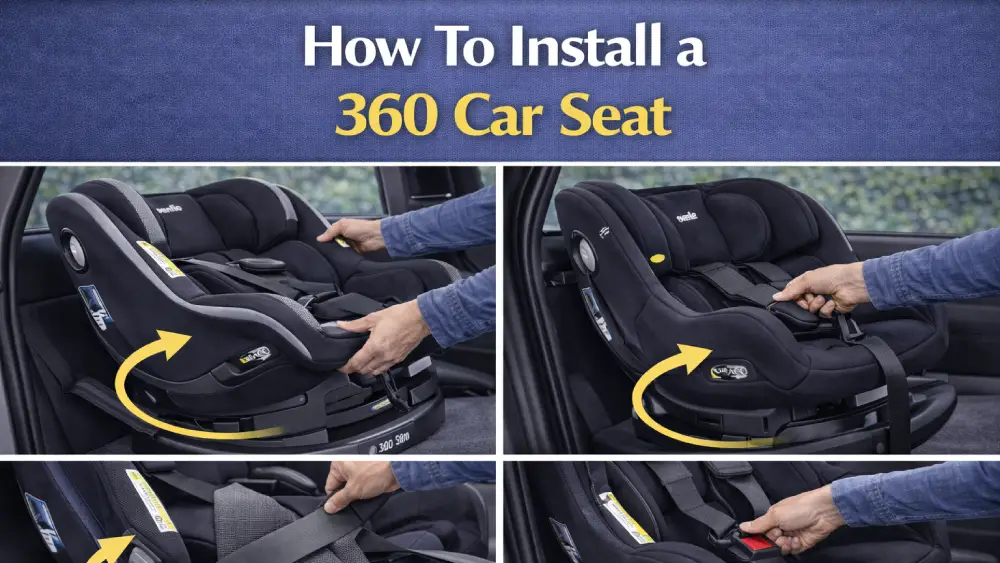 How To Install A 360 Car Seat