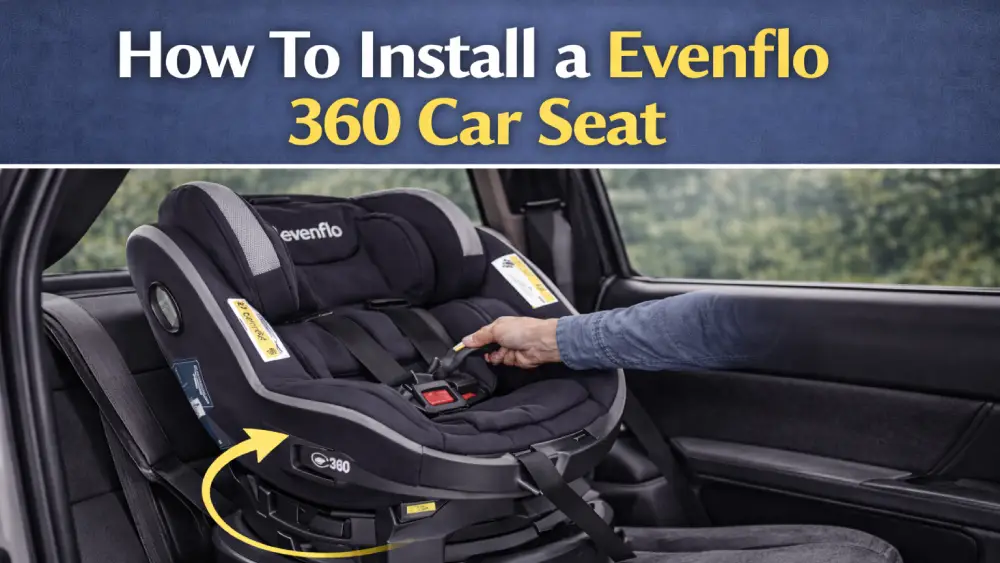 How To Install A Evenflo 360 Car Seat