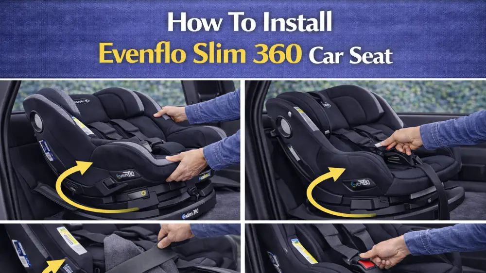 How To Install Evenflo Slim 360 Car Seat