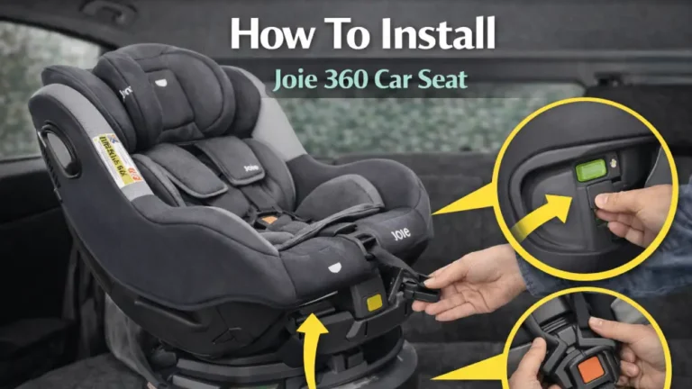 How To Install Joie 360 Car Seat