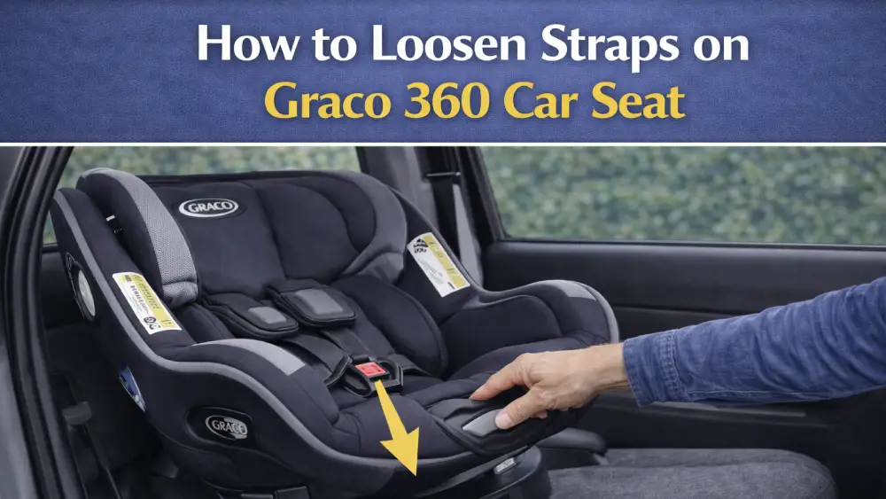 How To Loosen Straps On Graco 360 Car Seat
