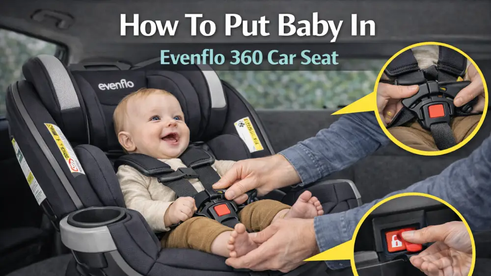 How To Put Baby In Evenflo 360 Car Seat