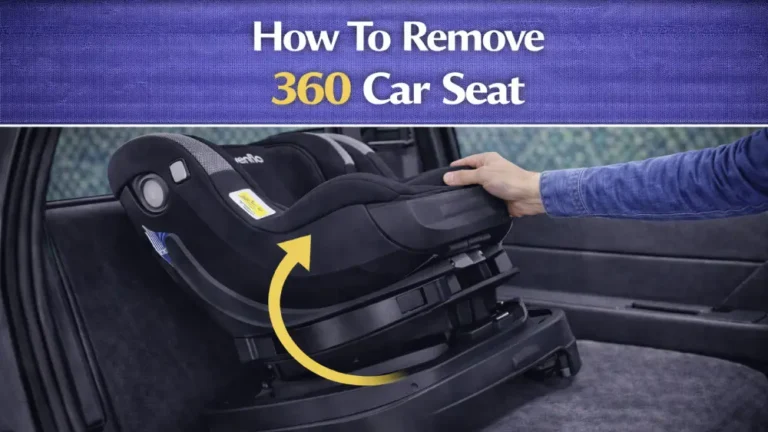 How To Remove 360 Car Seat