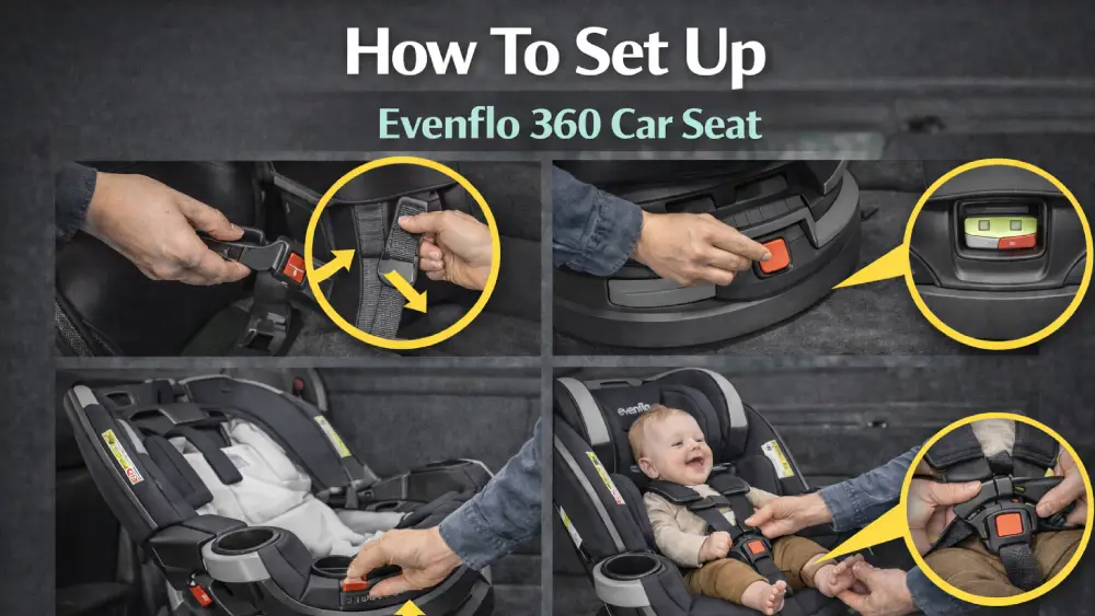How To Set Up Evenflo 360 Car Seat