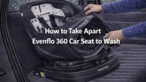 How To Take Apart Evenflo 360 Car Seat to Wash
