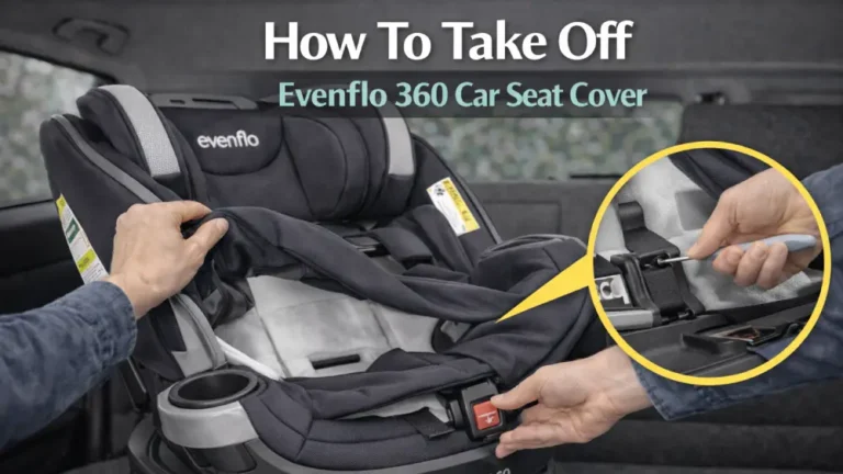 How To Take Off Evenflo 360 Car Seat Cover