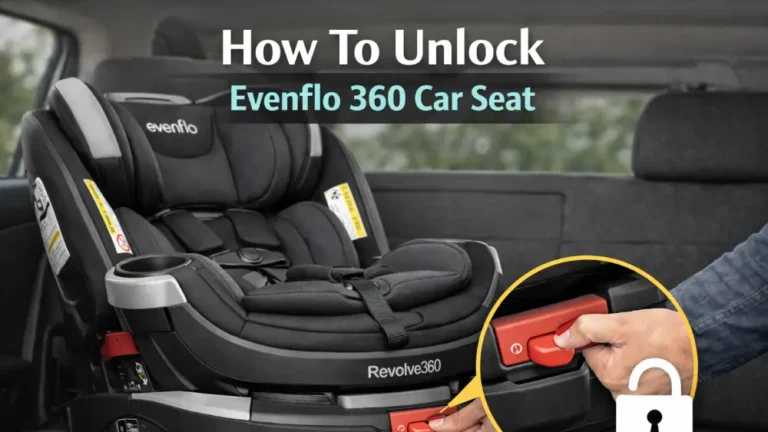 How To Unlock Evenflo 360 Car Seat