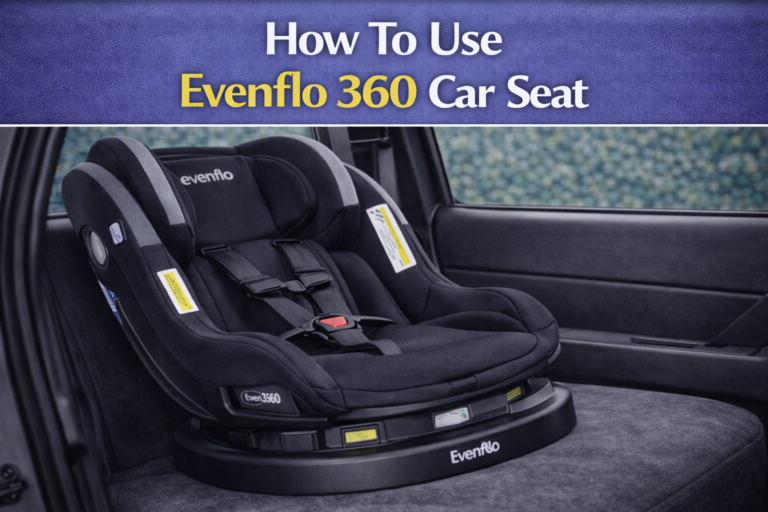 How To Use Evenflo 360 Car Seat