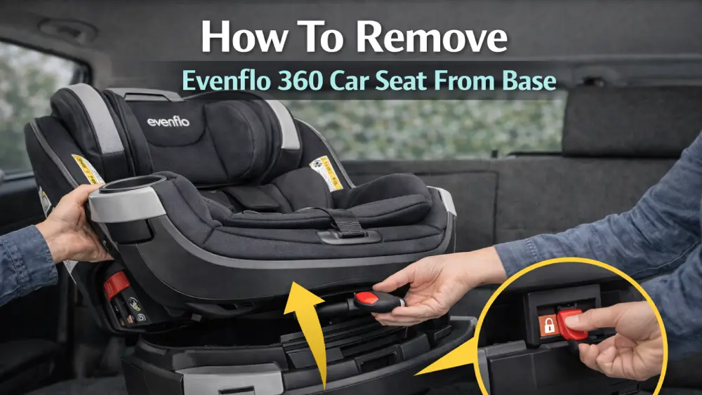 How To remove Evenflo 360 Car Seat From Base