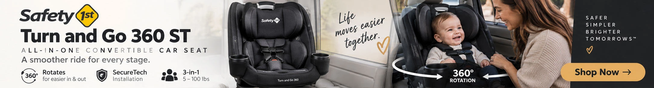 Safety 1st Turn and Go 360 ST 360 Rotating Car Seat