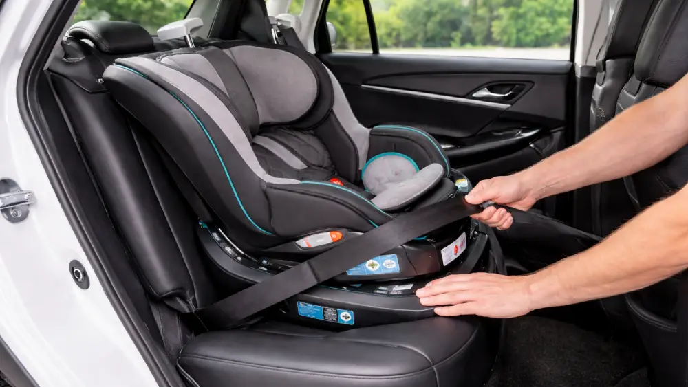 How to Install Evenflo 360 Car Seat With Seatbelt