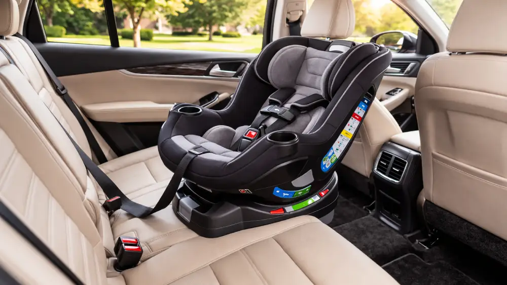 How to Install Graco 360 Car Seat Rear Facing