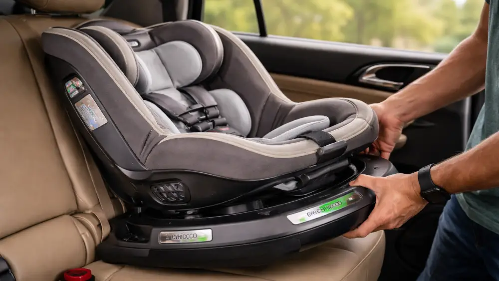 How to Remove an Evenflo 360 Car Seat