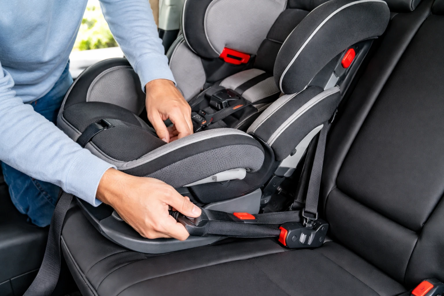 LATCH vs Seat Belt Car Seat Installation