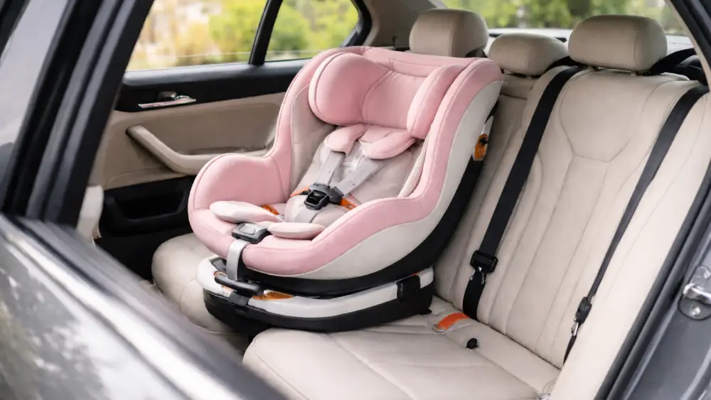 Pink 360 Car Seat