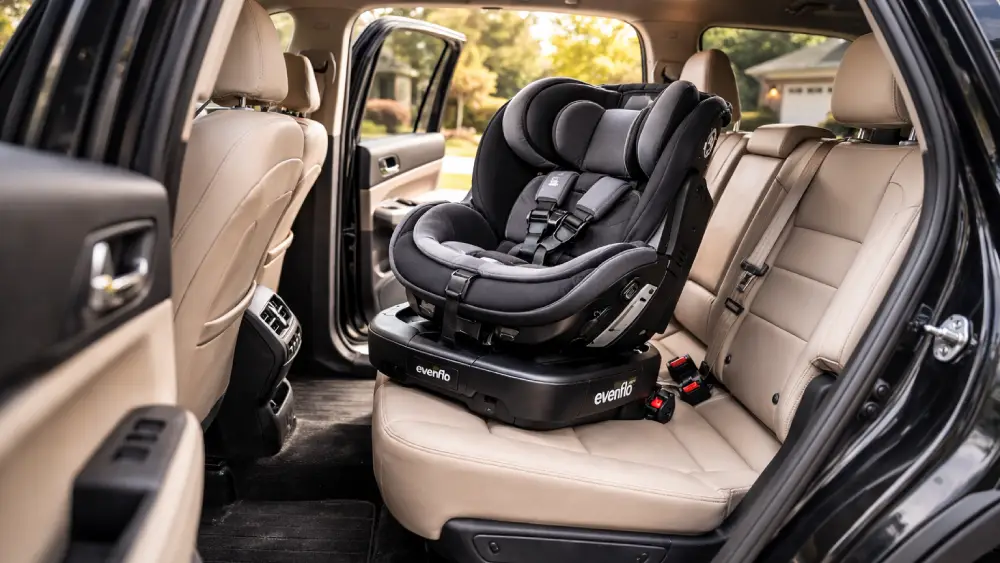 Removing Evenflo 360 Car Seat