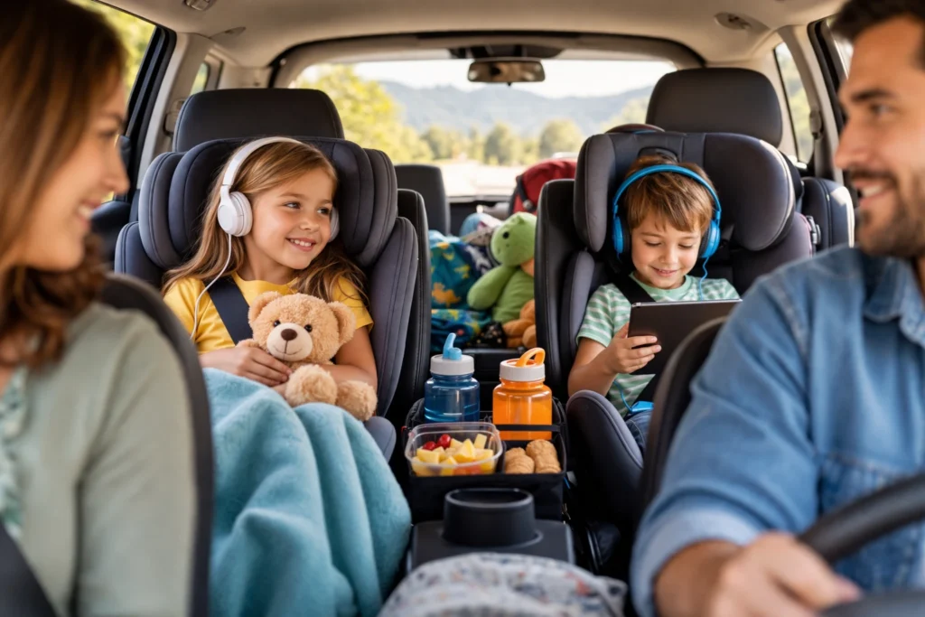 Keep Kids Comfortable During Long Car Rides 3