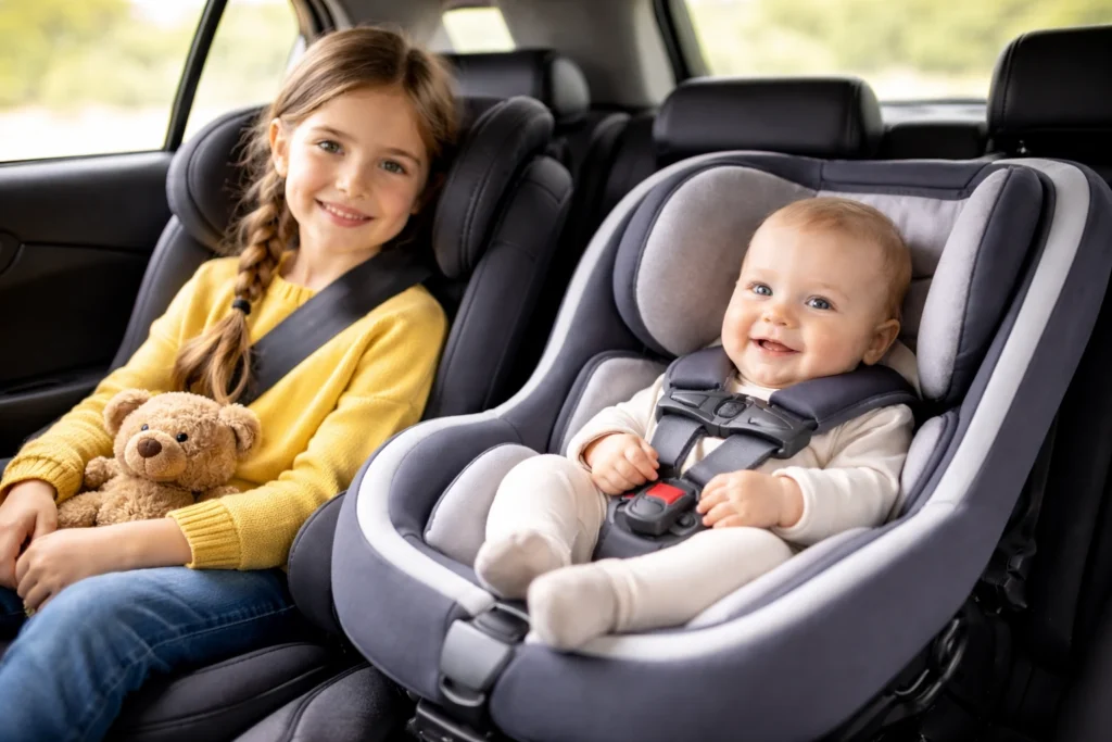 Safest Rear Facing Position for Infants in Vehicles 3