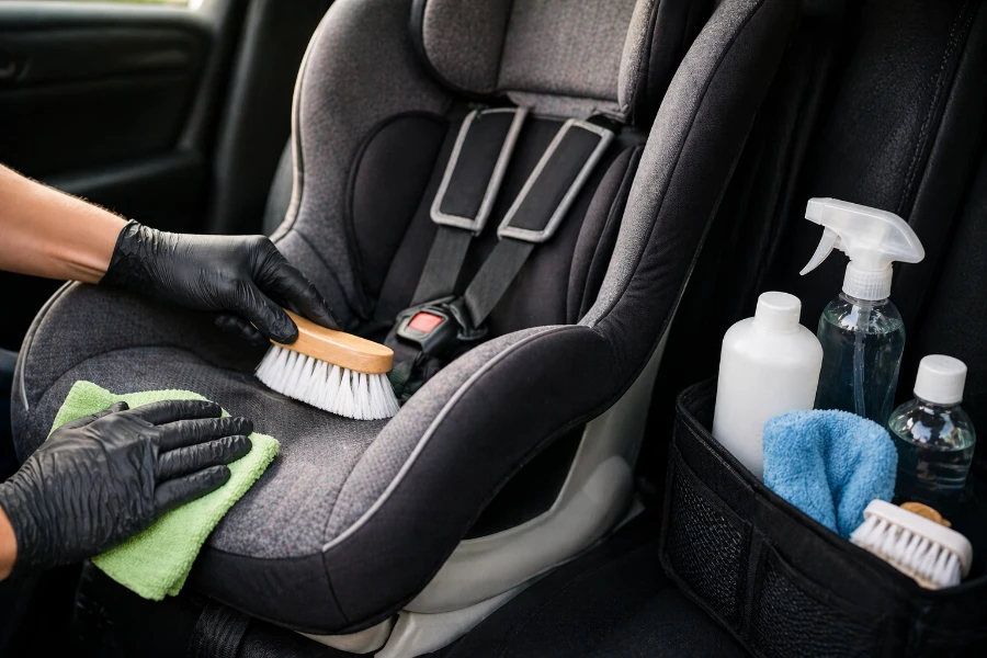 tips for keeping car seats clean and odor free (2)