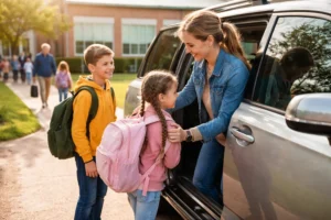 ways to make school drop offs faster and easier