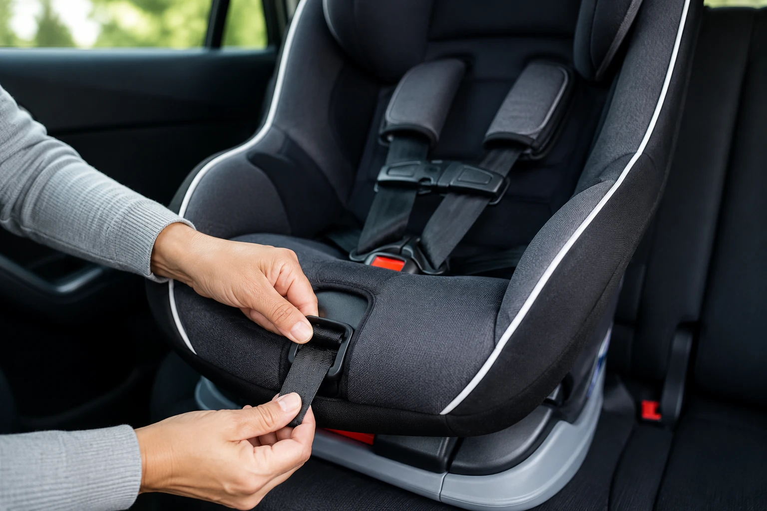 Car Seat Won't Tighten Properly 1