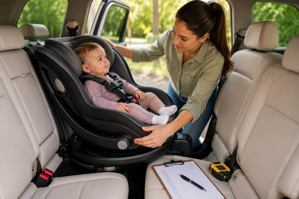best budget rotating car seat 3