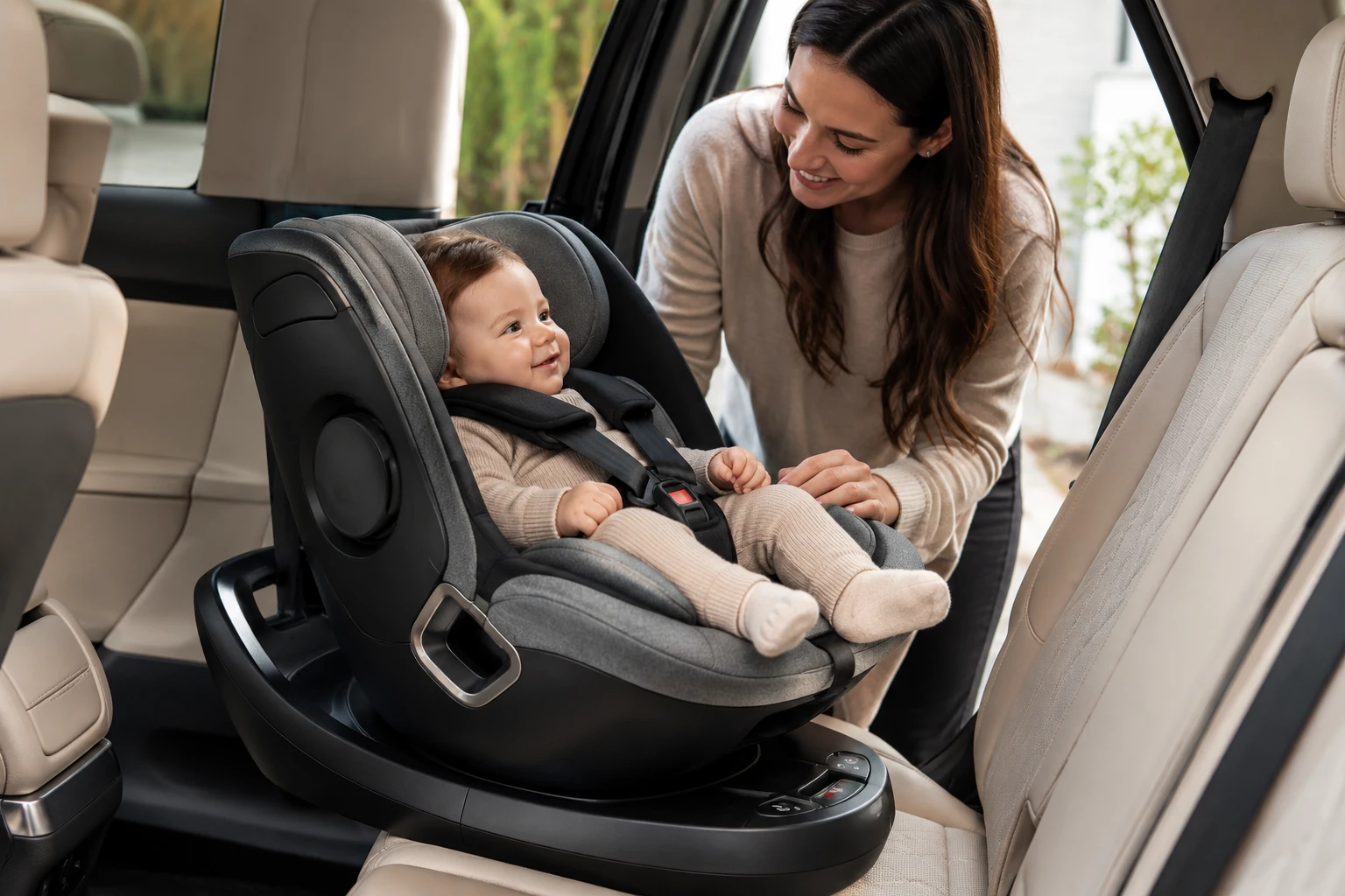 best luxury rotating car seat 1