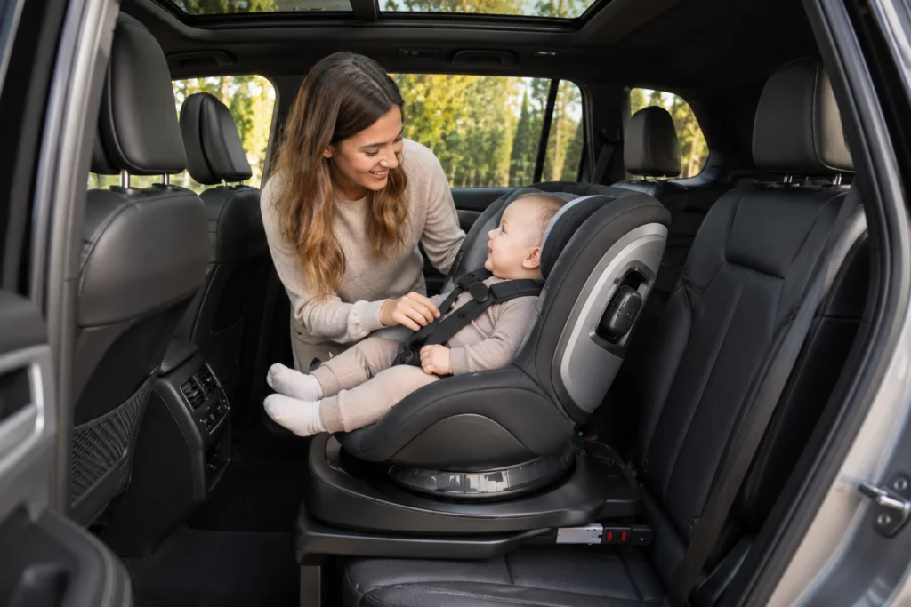 best rotating car seat for SUVs 2