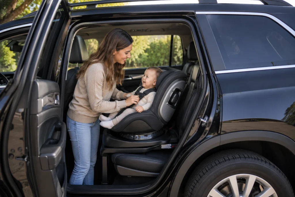 best rotating car seat for SUVs 3