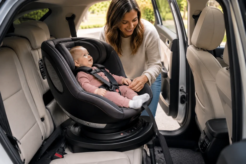 best rotating car seat for bad backs 2