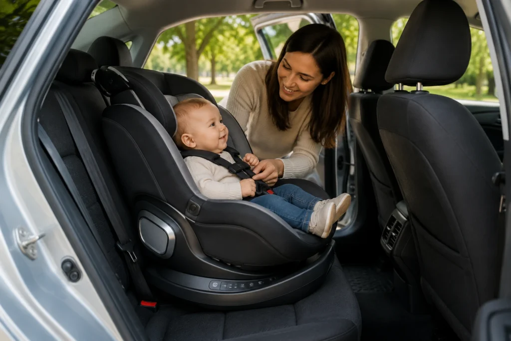 best rotating car seat for compact cars 3