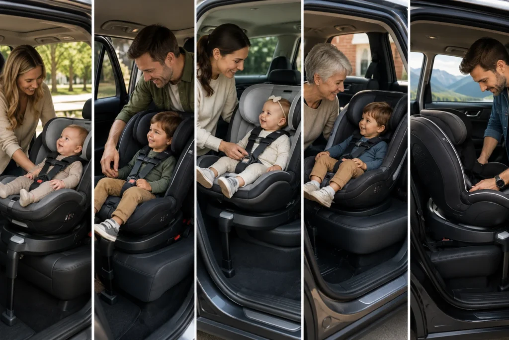 best rotating car seat for compact suv 3