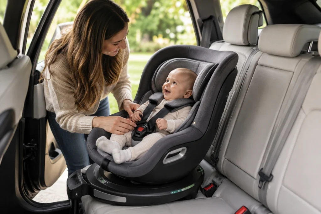 best rotating car seat for newborns 3