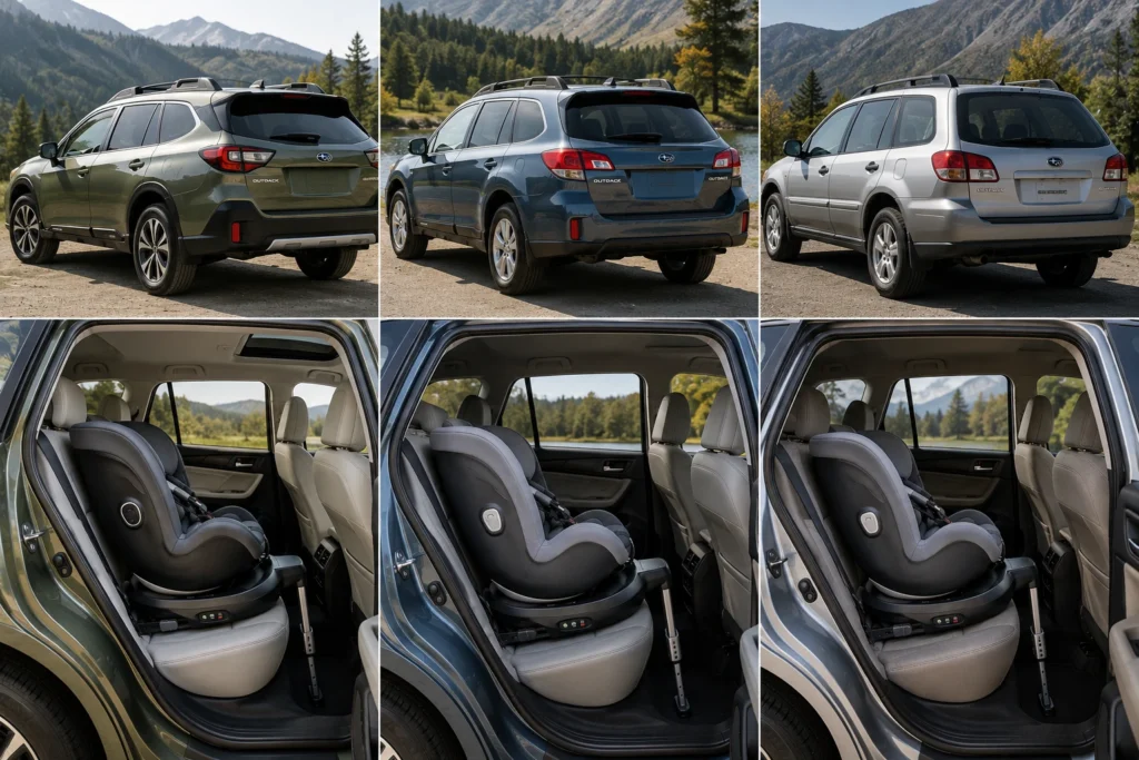 best rotating car seat for subaru outback 3