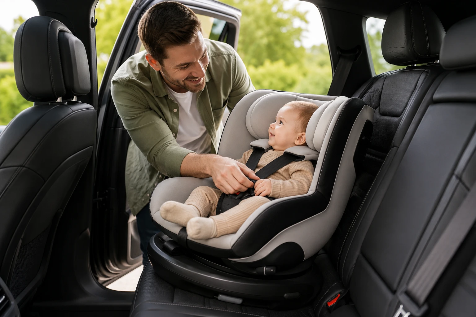 best rotating car seat for tall parents 1