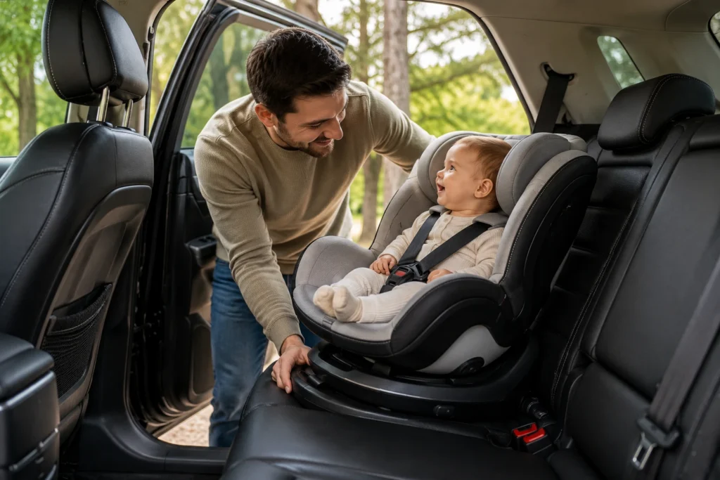 best rotating car seat for tall parents 2