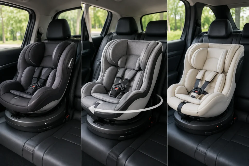 best rotating car seat for tall parents 3