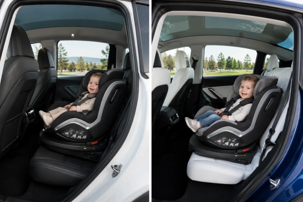 best rotating car seat for tesla model 3 2