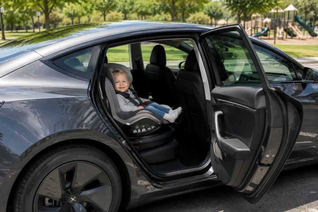 best rotating car seat for tesla model 3 3