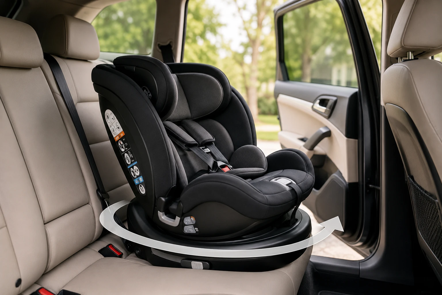 best rotating car seat under 300 1