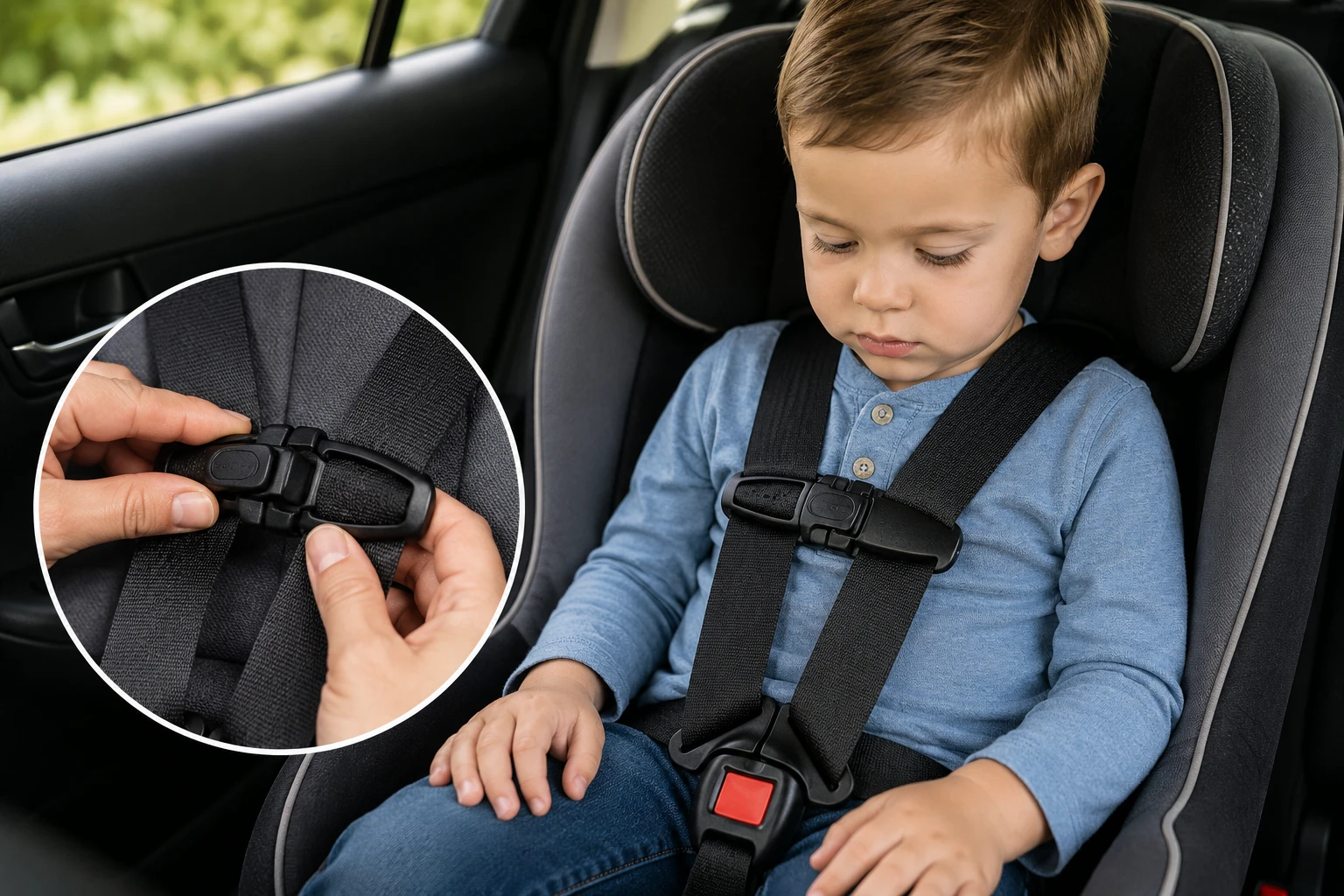 chest clip keeps sliding down 1