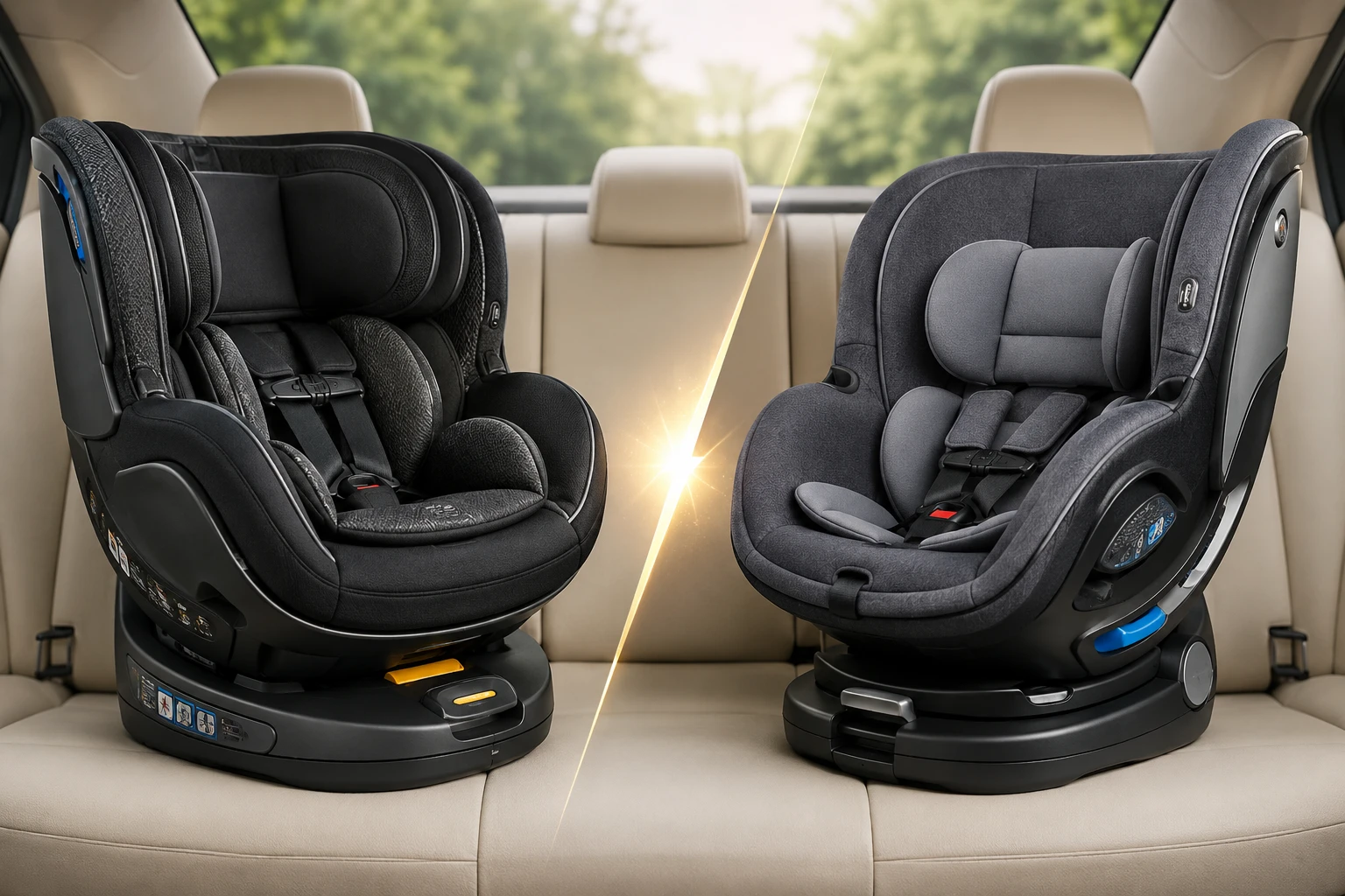 chicco fit360 vs graco turn2me 1