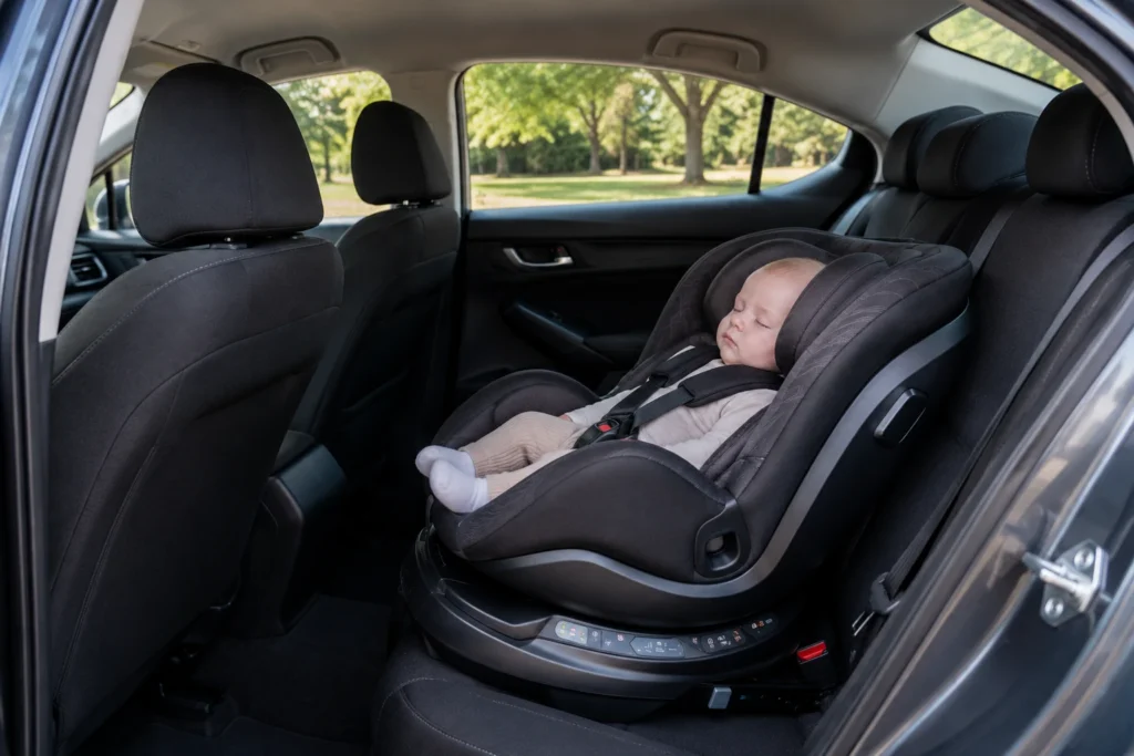 does evenflo revolve fit in honda civic 3