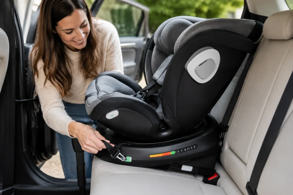 easiest rotating car seat to install 2