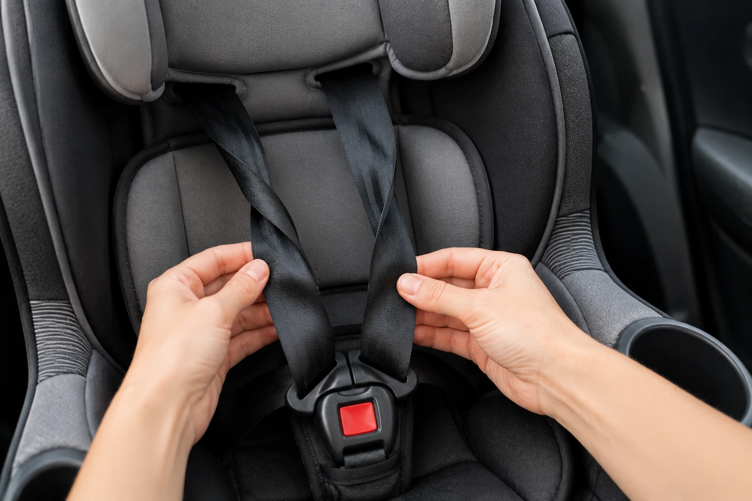 evenflo revolve 360 harness twisted 2