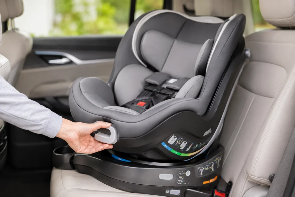 evenflo revolve 360 won't recline 2